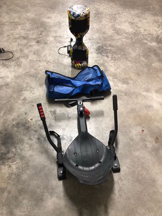 Hoverboard Smartgiro, accesorios y bateria nueva.