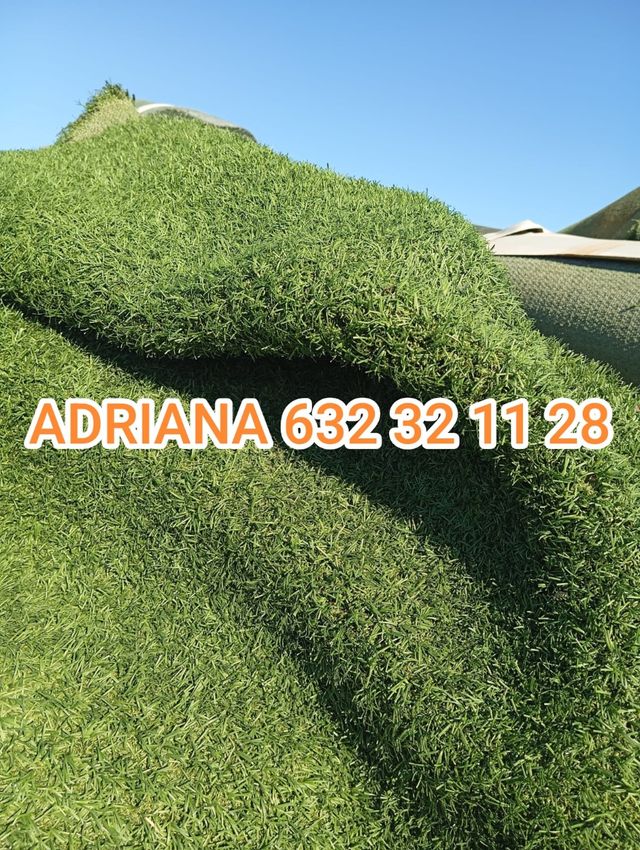 Césped artificial reciclado
