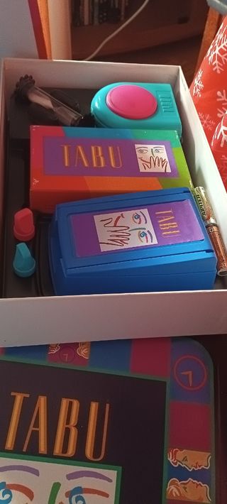 Gioco da tavolo Taboo MB la prima versione originale