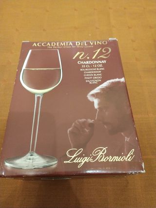 Bicchieri degustazione Chardonnay 