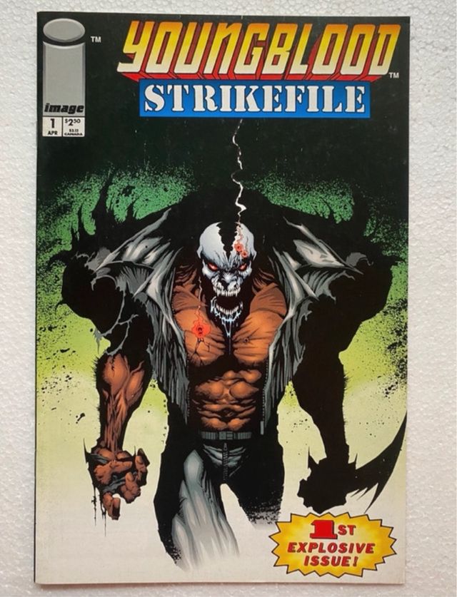 Youngblood strilefile 1 Image Comics 1993