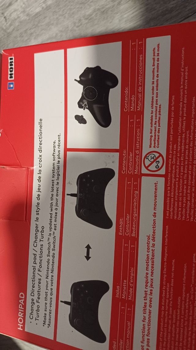 Mando ningendo switch HORI