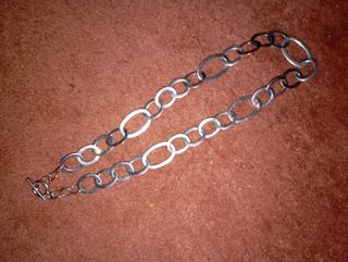 Cadena plata auténtica