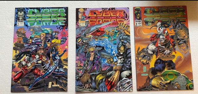 Cyber Force n. 123 Silvestri Image USA 1992