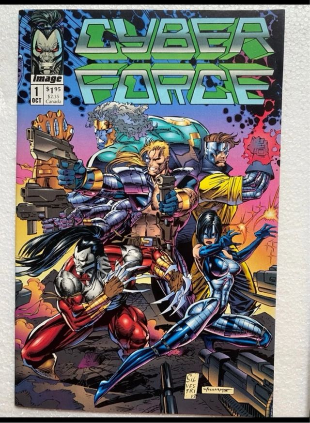 Cyber Force n. 123 Silvestri Image USA 1992