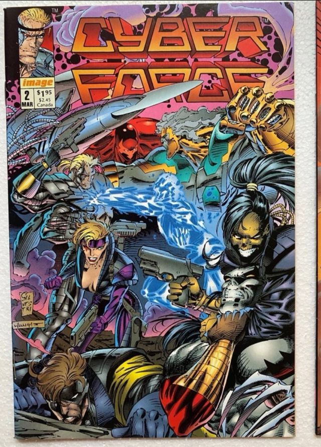 Cyber Force n. 123 Silvestri Image USA 1992