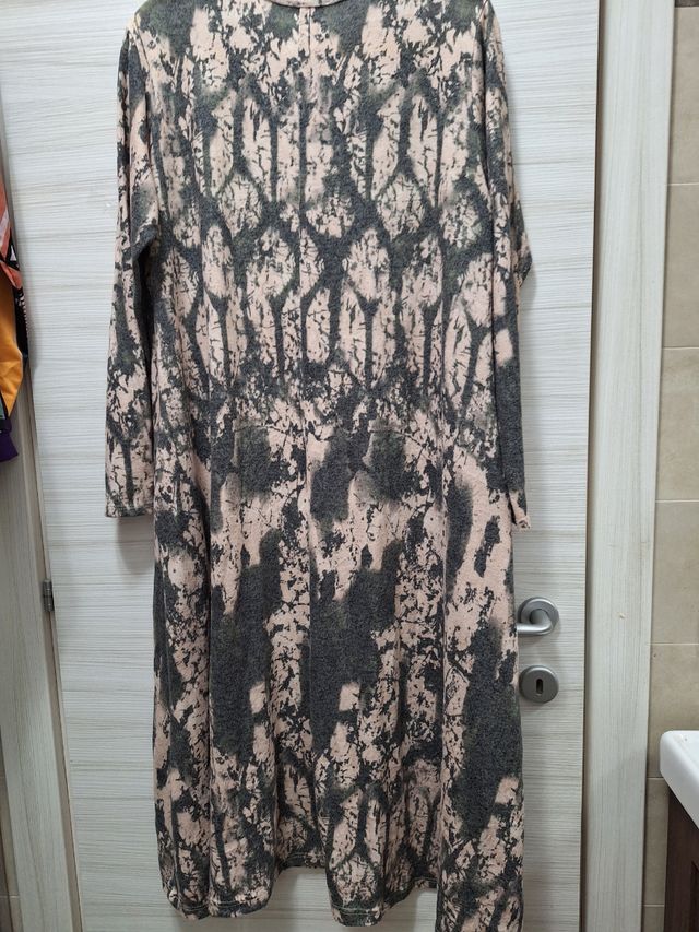 Abito viscosa calda invernale.