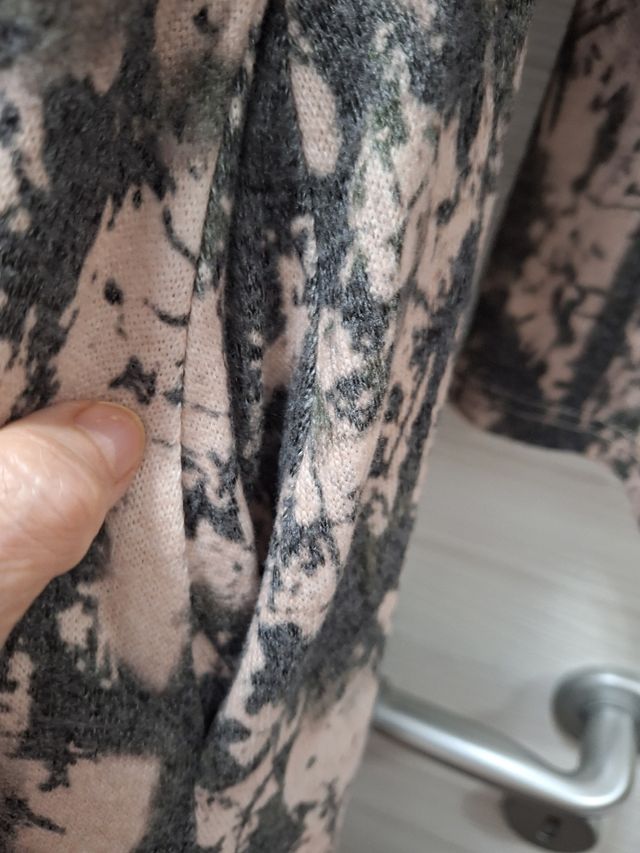 Abito viscosa calda invernale.