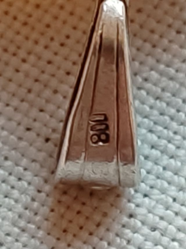 Colgante o dije de ámbar Art Deco, años 30.