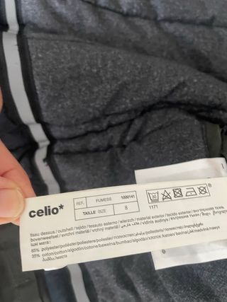 Abrigo anorak Celio. Muy abrigada