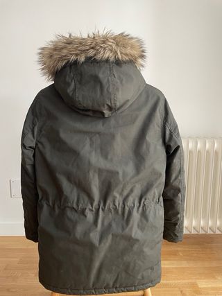 Abrigo anorak Celio. Muy abrigada