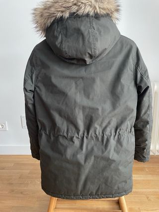 Abrigo anorak Celio. Muy abrigada