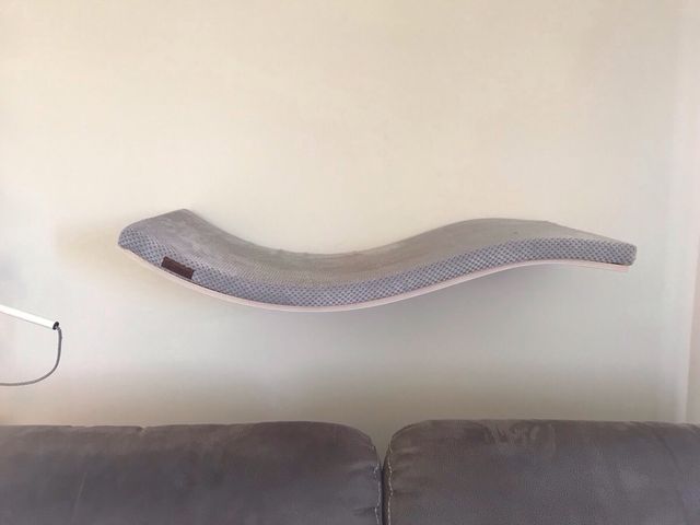 Cama para gatos pared escalada.