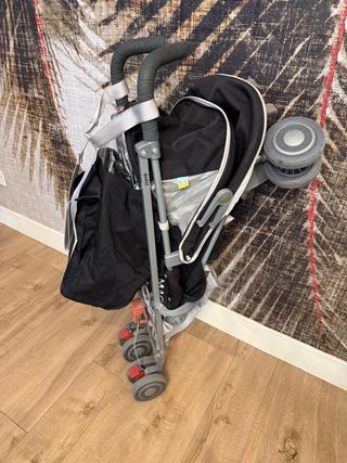 Silla paseo Carrito Maclaren Quest Negra/Plata