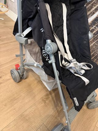 Silla paseo Carrito Maclaren Quest Negra/Plata