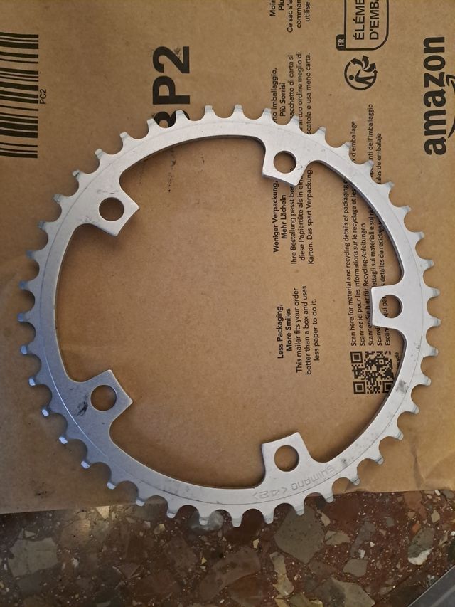 Plato Shimano 600 ultraligero alu 8v