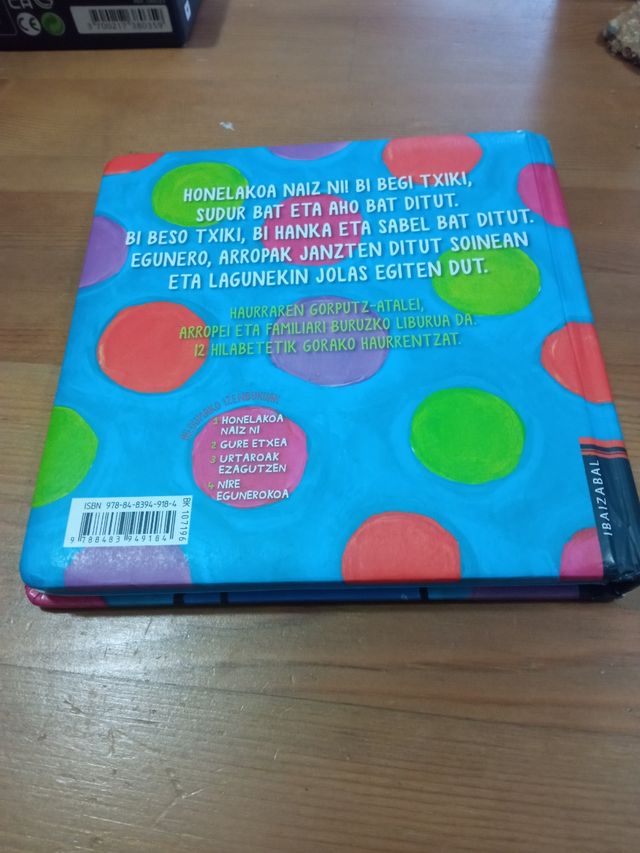 *Libro Honelakoa naiz ni