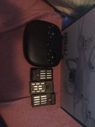Batería y mando dron 