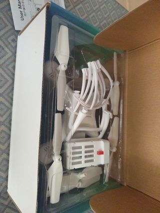 Batería y mando dron 