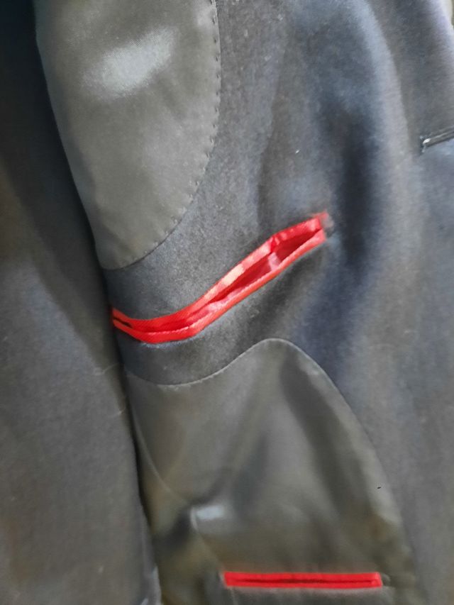 Abito elegante blu uomo invernale