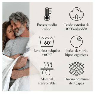 Edredón pesado 9 Kgs