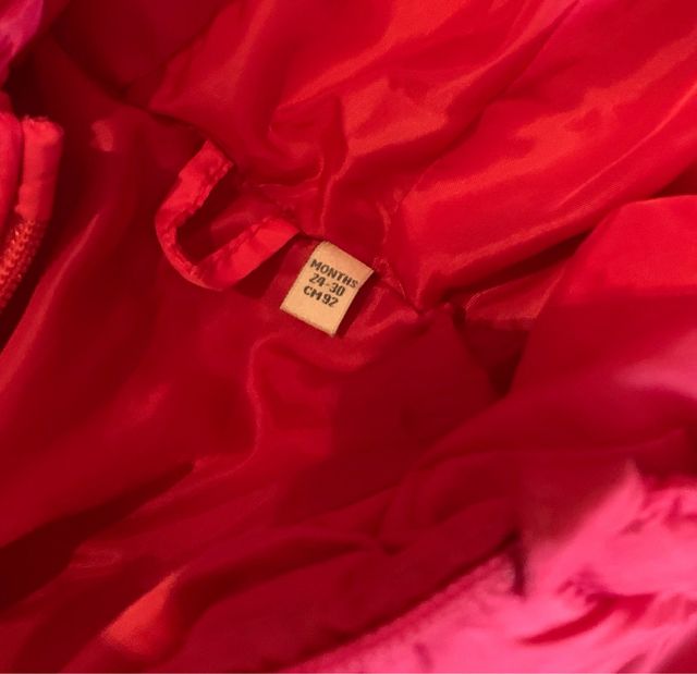 Giubbotto bimba Fagottino 24/30 mesi.