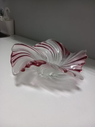 Tigela grande de vidro