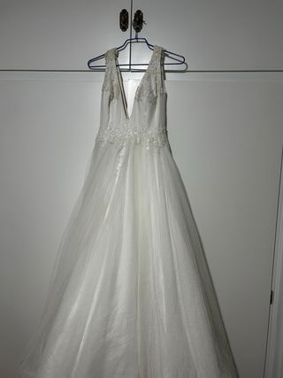 Vestido novia aire barcelona