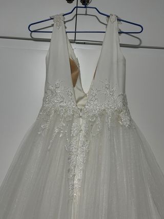 Vestido novia aire barcelona