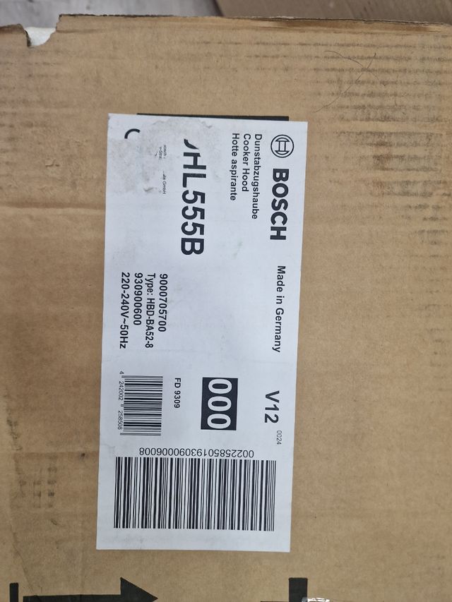Bosch campana grupo filtrante DHL555B