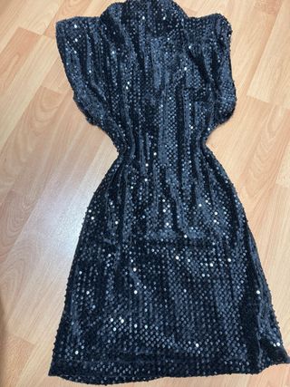 Vestido lentejuelas S