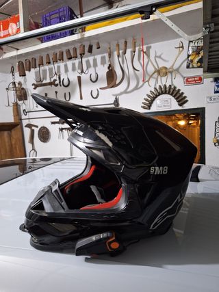 Casco Motocross Alpinestars Sm8