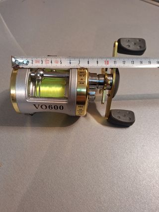 Carrete pesca Currican o Casting.