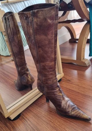 Botas altas de piel de Lodi