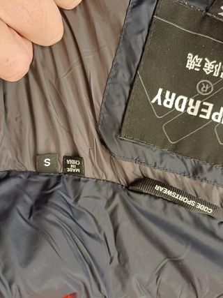 Chaqueta plumas SUPER DRY Talla S