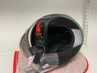 Casco jet shiro verde ibiza Nuevo Fabrica