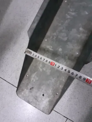 Soporte rueda delantera moto