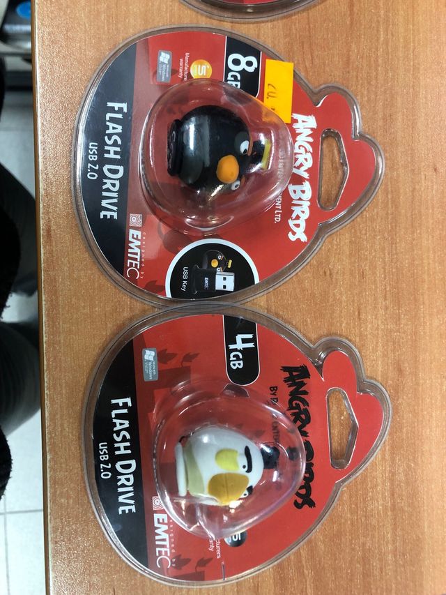 PENDRIVE ANGRY BIRDS 4GB y y 8GB