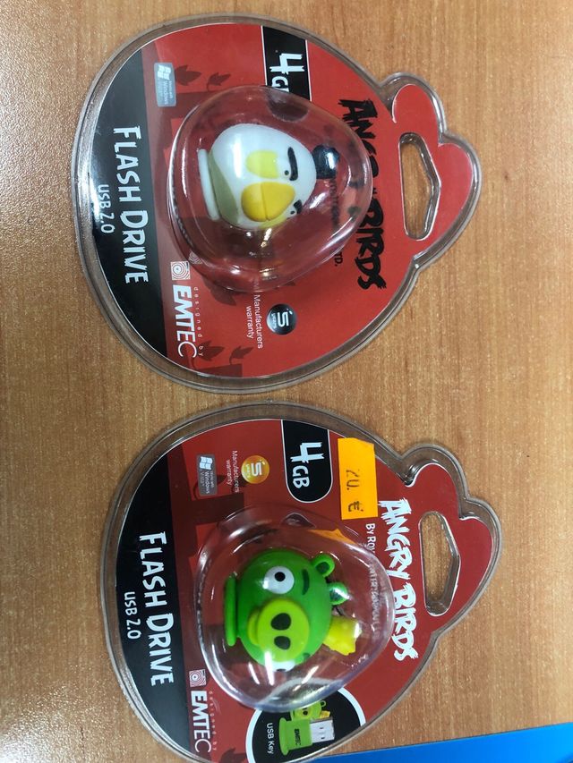 PENDRIVE ANGRY BIRDS 4GB y y 8GB