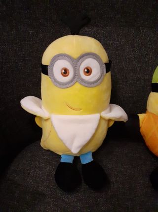 Peluche Minions "Tom Ananas" e "Banana Kevin"