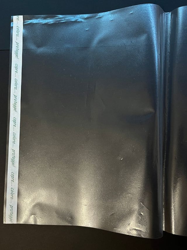 3 copertine trasparenti ed adesive per libri