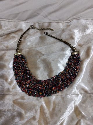 Collar étnico multicolor 