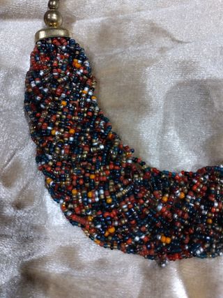 Collar étnico multicolor 