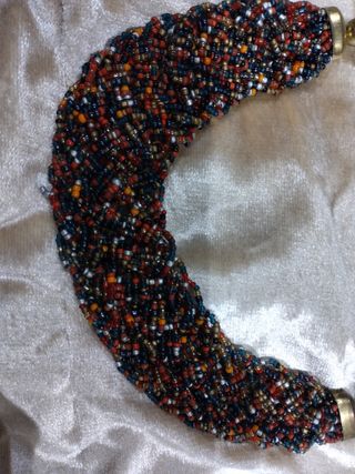 Collar étnico multicolor 