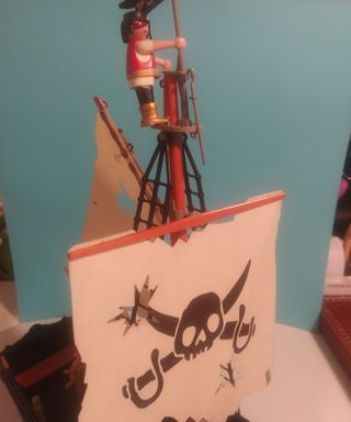 Barco pirata. Playmobil.