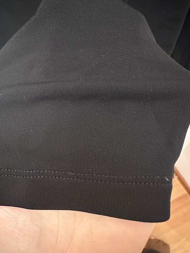 Falda larga recta elástica