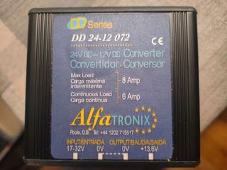 Convertidor Electrónico 24V a 12V