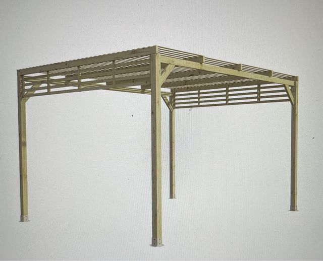 Pergola madera LUZ Y SOMBRA