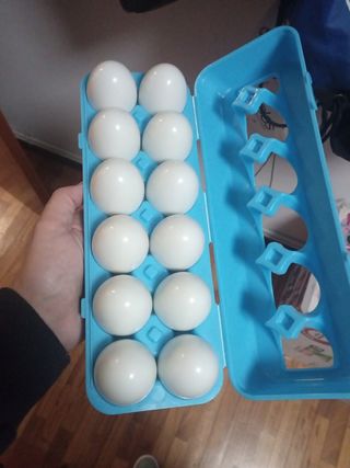 Huevos de juguete