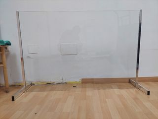 Mampara mesa anti contagios